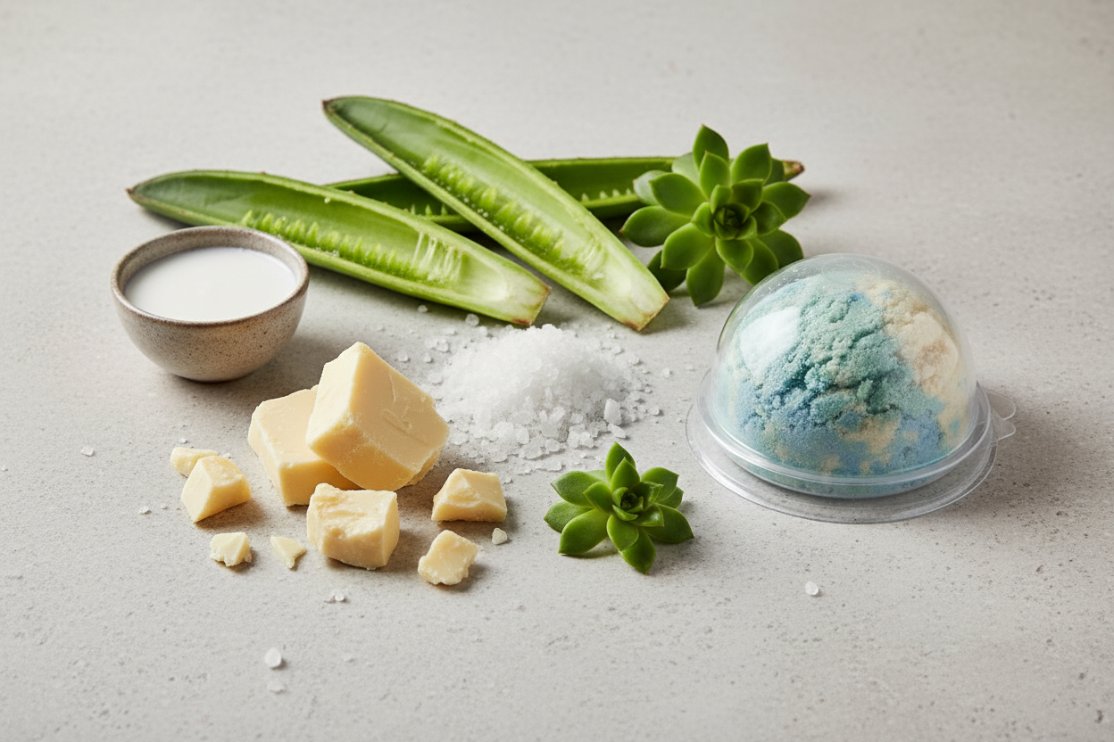 Ingredient Shot – Sea Salt Agave Bath Truffle