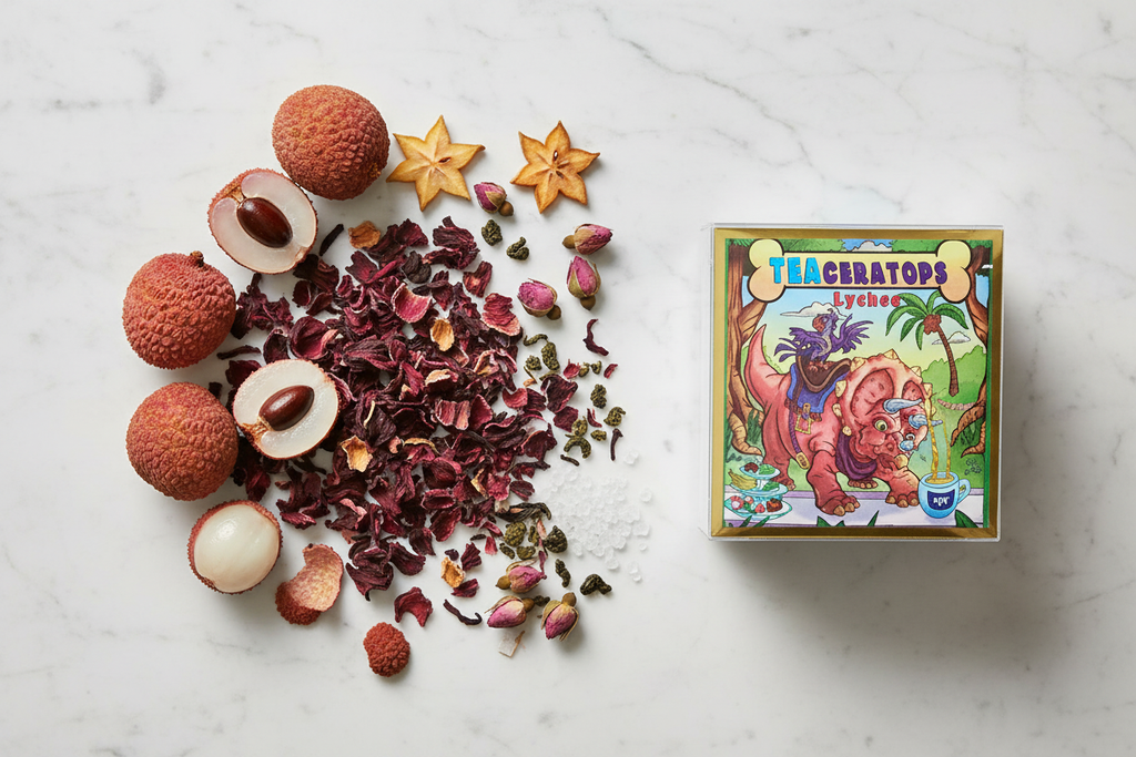 Ingredient Shot – TEAceratops Lychee