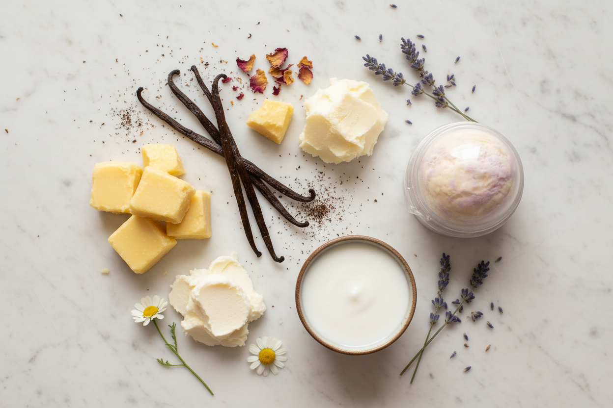 Ingredient Shot – Vanilla Bean Bath Truffle