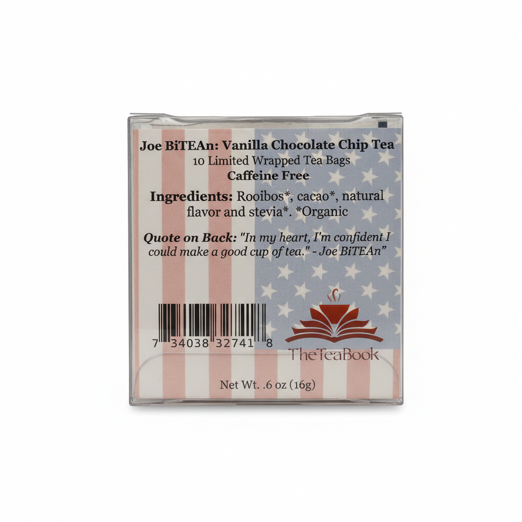 Joe BiTEAn Vanilla Chocolate Chip Tea Aura & Wellness
