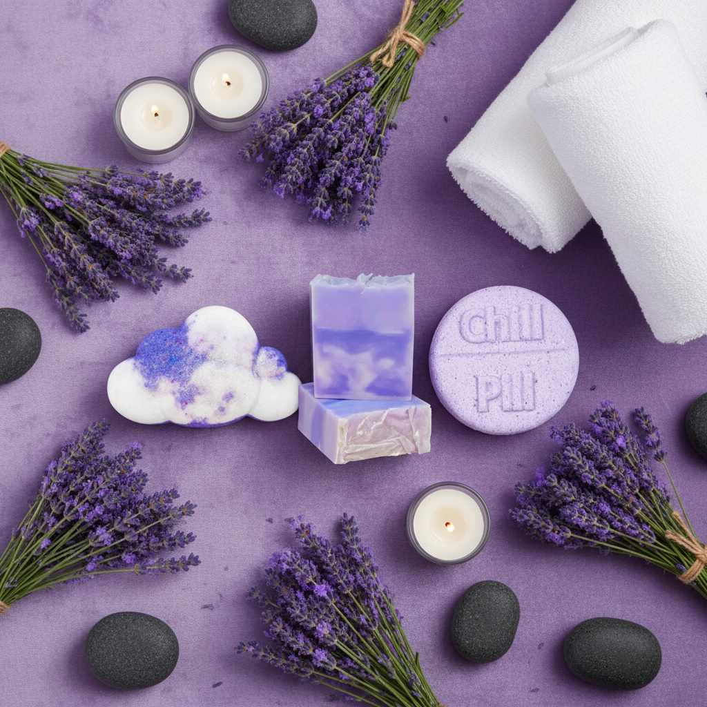 Lavender Spa Props