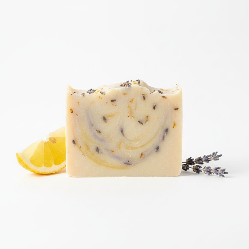 Lemon Lavender Goat Milk Soap
