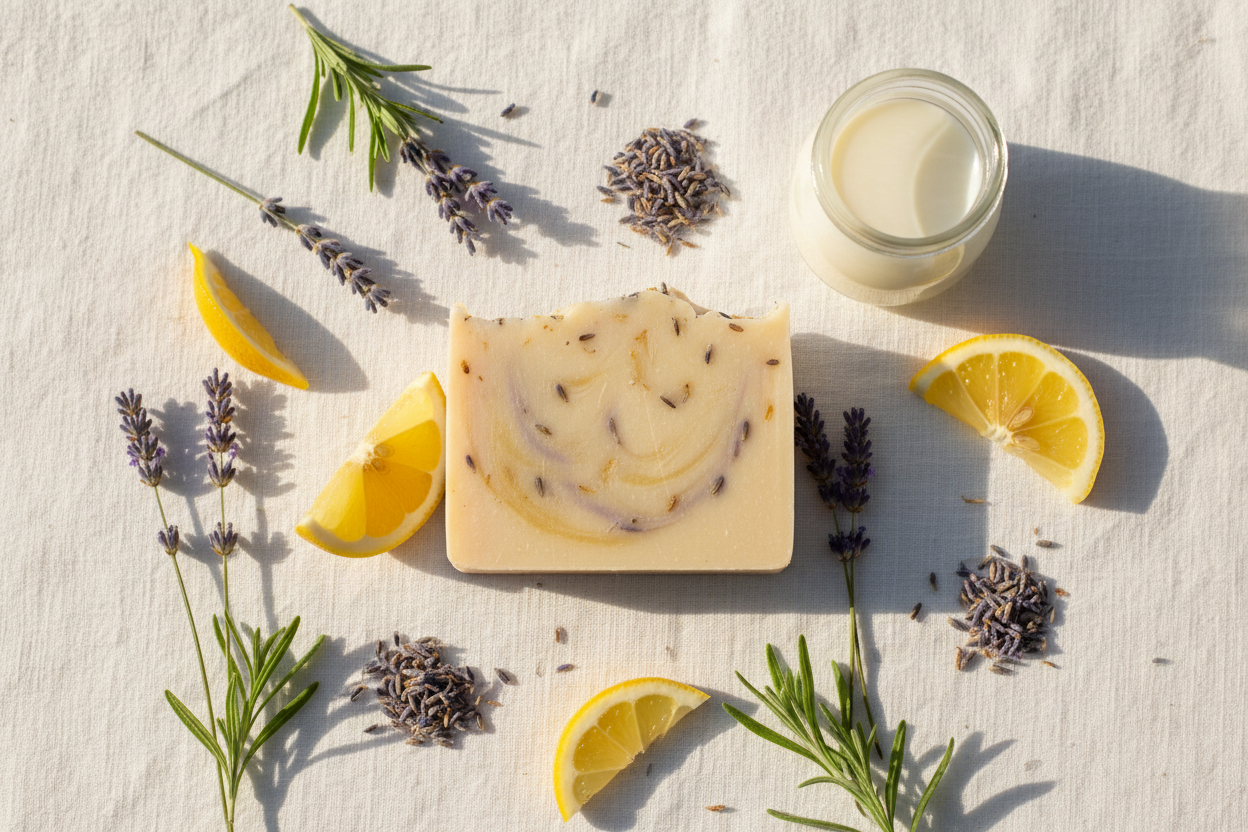 Lemon Lavender Soap Ingredients