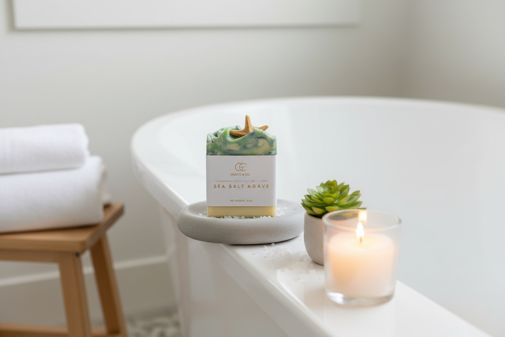 Lifestyle – Sea Salt Agave Luxury Soap