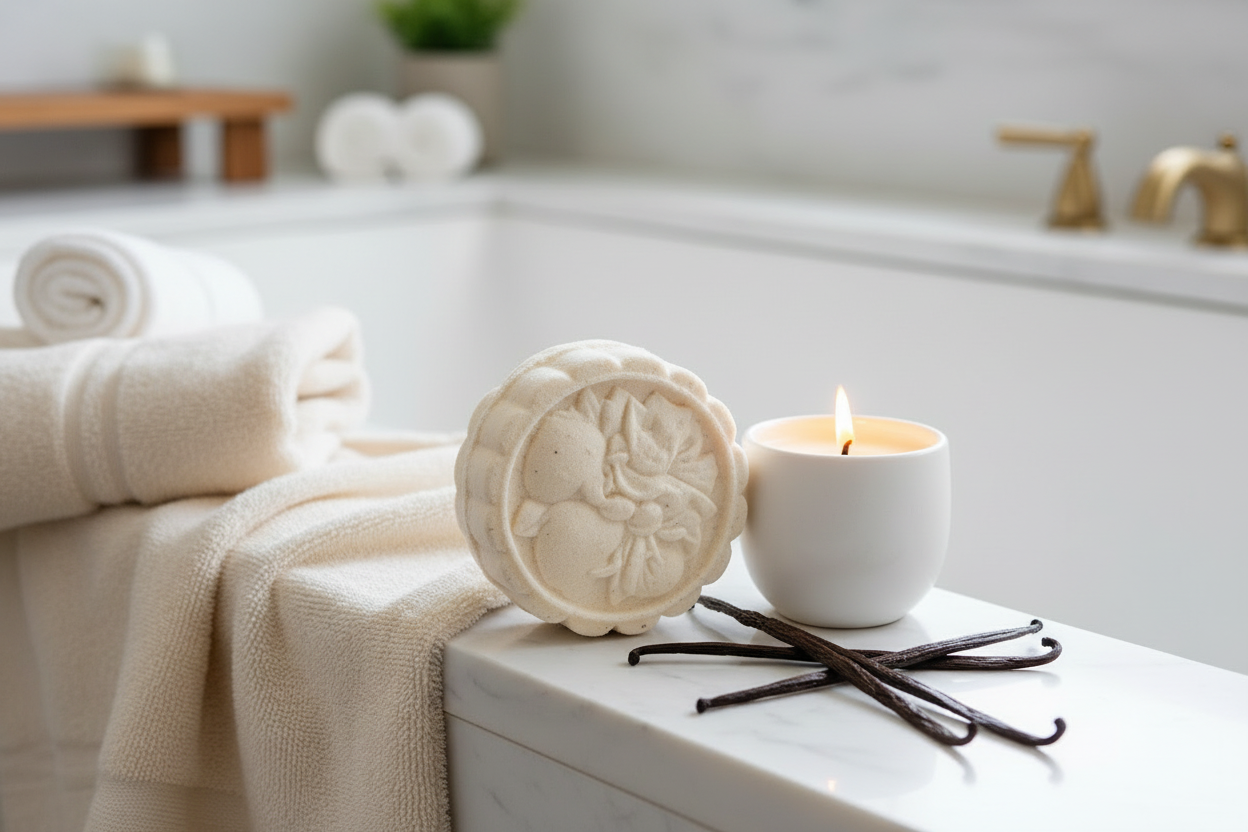 Lifestyle – Vanilla Bean Bath Bomb