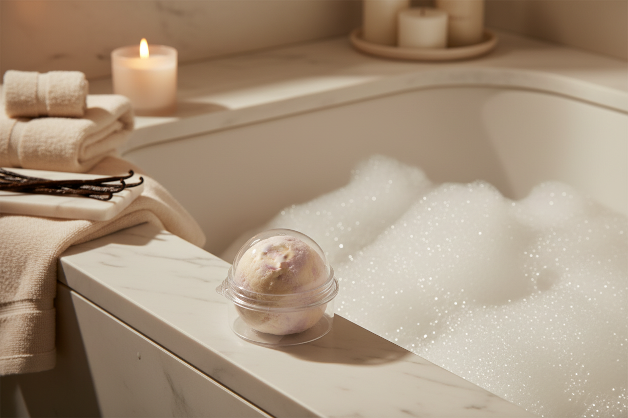 Lifestyle – Vanilla Bean Bath Truffle