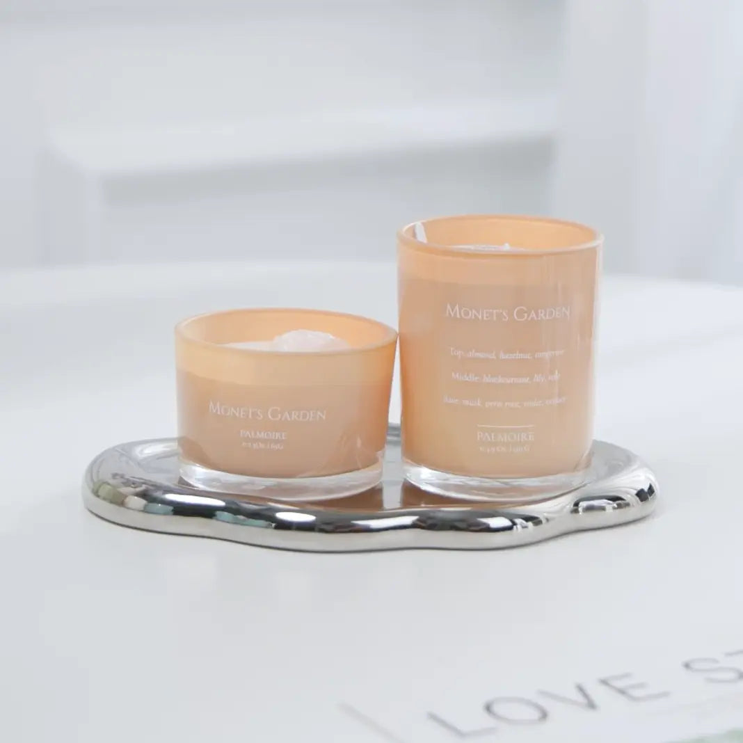 Monet's Garden Candle Set Pink Iapetus