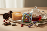 Monet's Garden Candle & Obama Barry Berry Tea