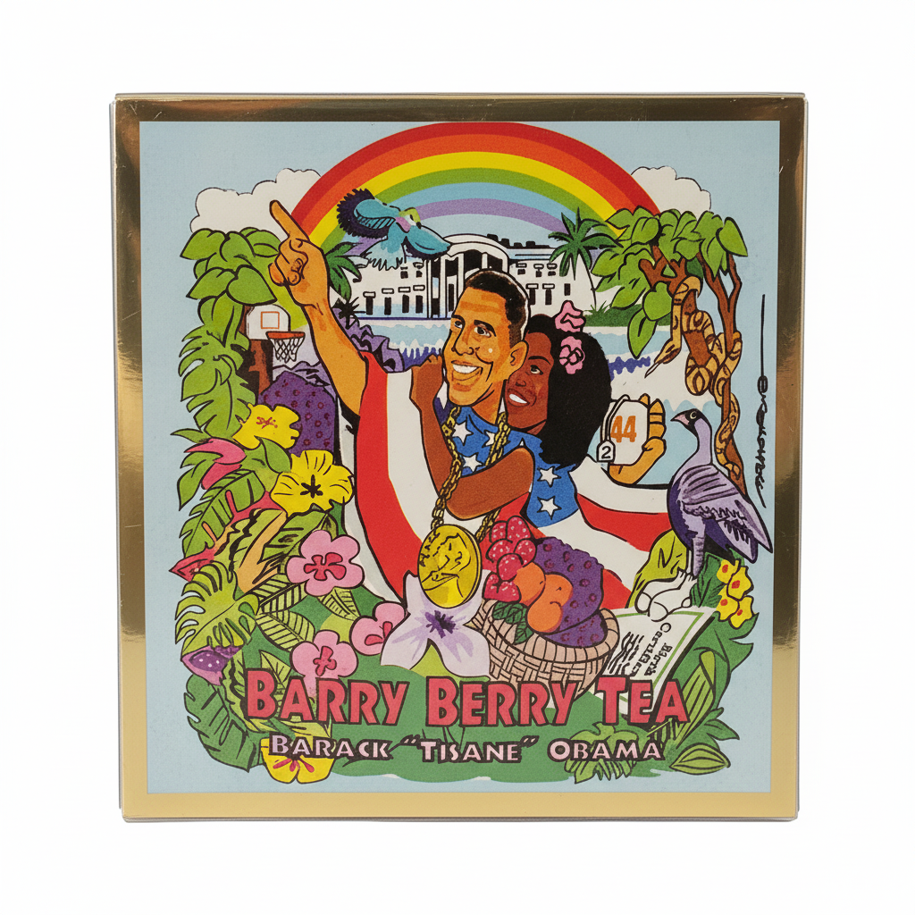 Obama Barry Berry Tea Aura & Wellness