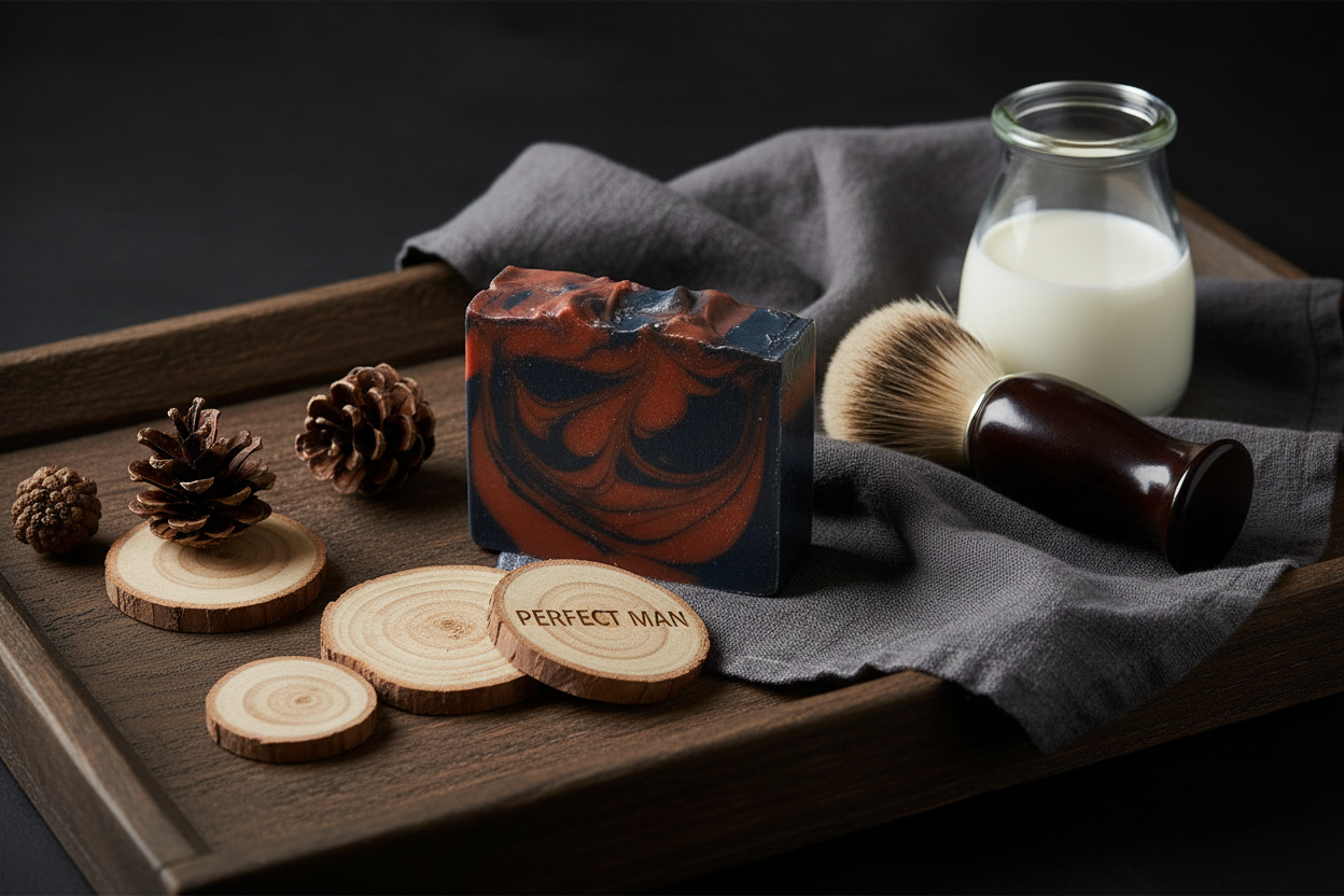 Perfect Man Soap Lifestyle