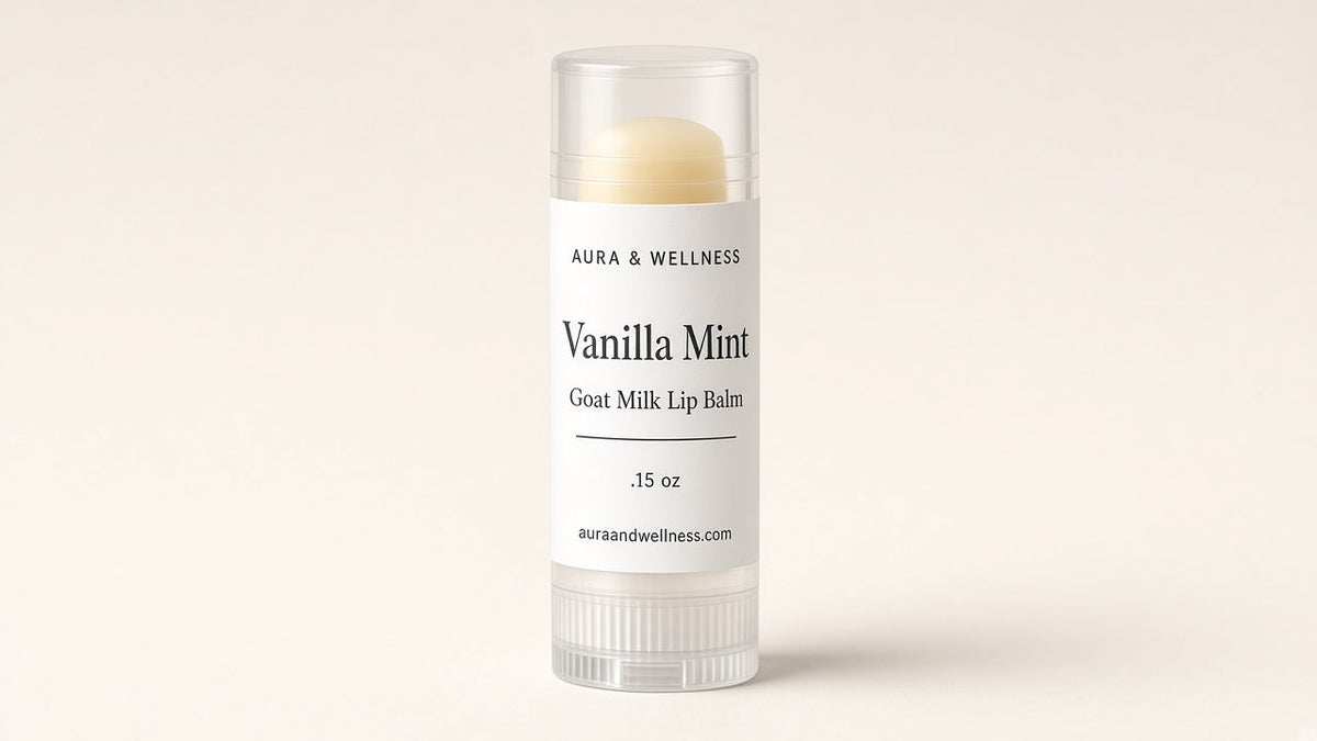 Vanilla Mint Goat Milk Lip Balm