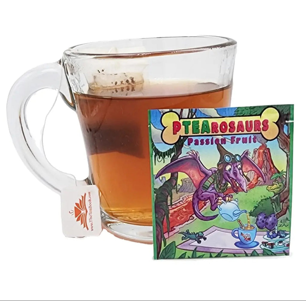 pTEArosaurs Soaring Passion Fruit Tea 20ct Tea Bag Aura & Wellness