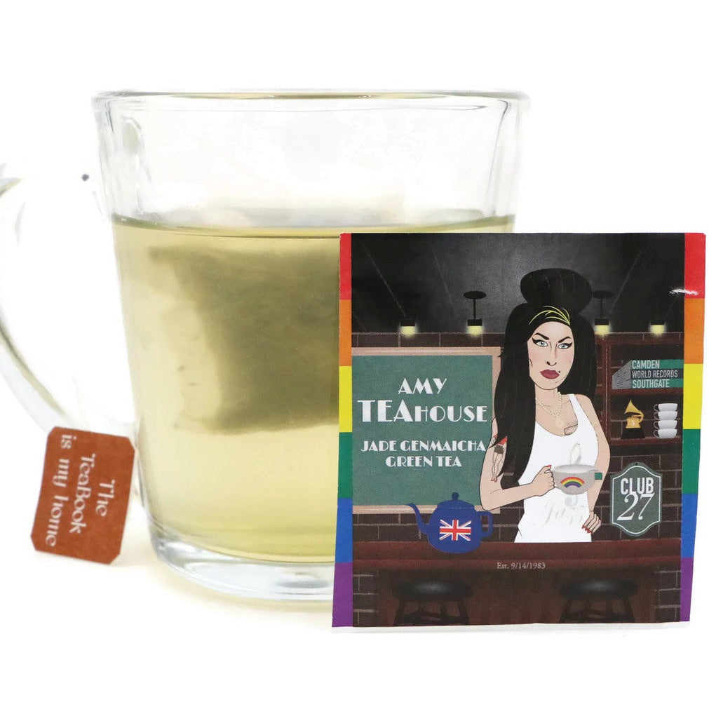 Amy TEAHouse Jade Genmaicha Green Tea 10ct Tea Bags Aura & Wellness