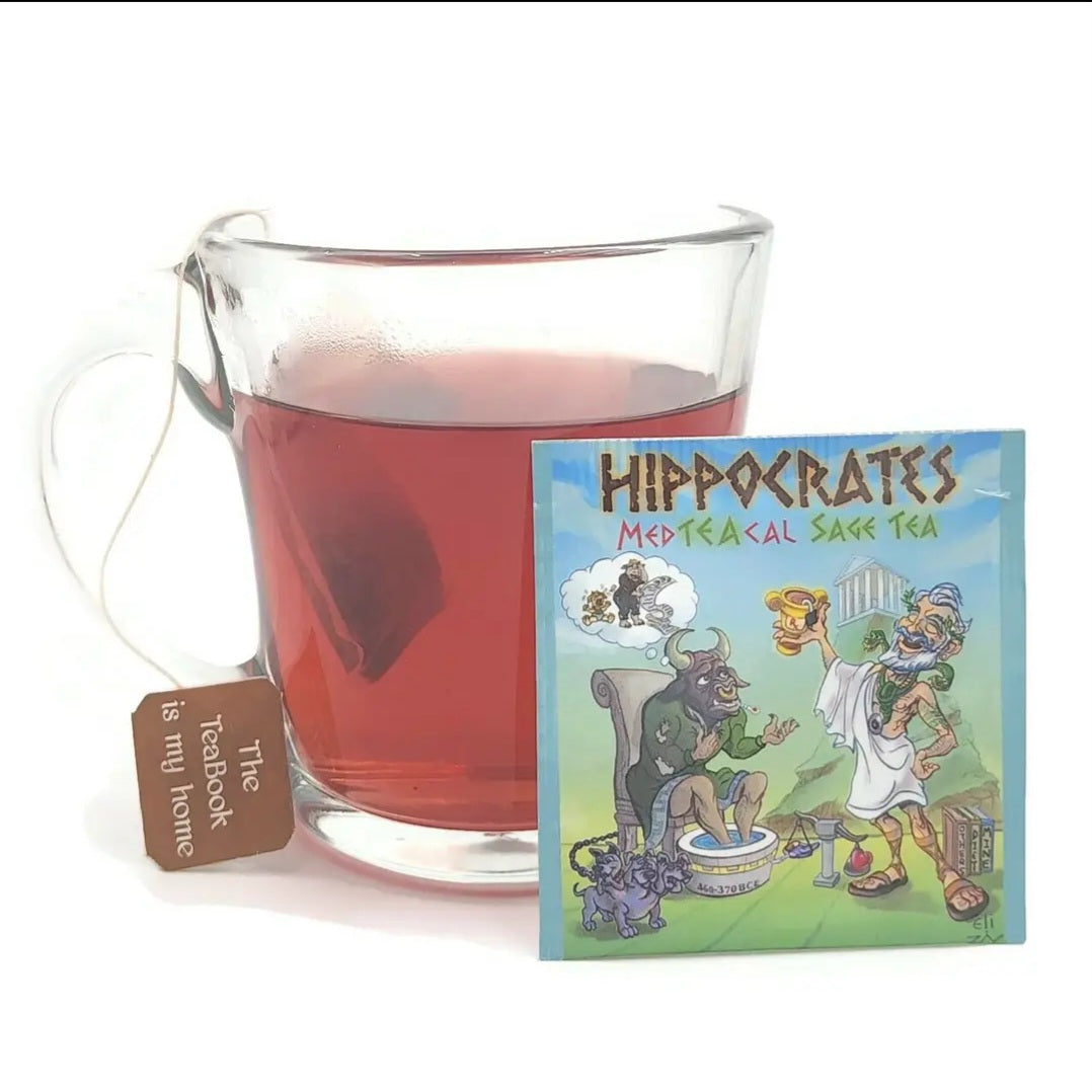 Hippocrates Med-TEA-Cal Berry Sage Tea 10ct Tea  Bag Aura & Wellness