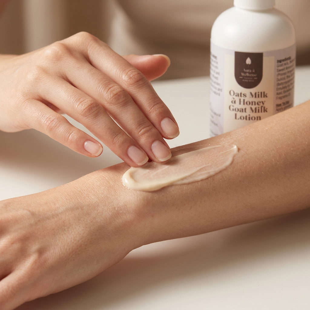 Oat Milk & Honey Body Lotion – Skin That Feels Like It's Been Taken Care Of Aura & Wellness