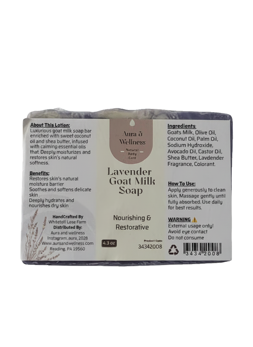 Lotion and Soap Aura & Wellness