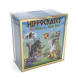 Hippocrates Med-TEA-Cal Berry Sage Tea — Ancient Herbal Wellness Blend | 10ct Aura & Wellness