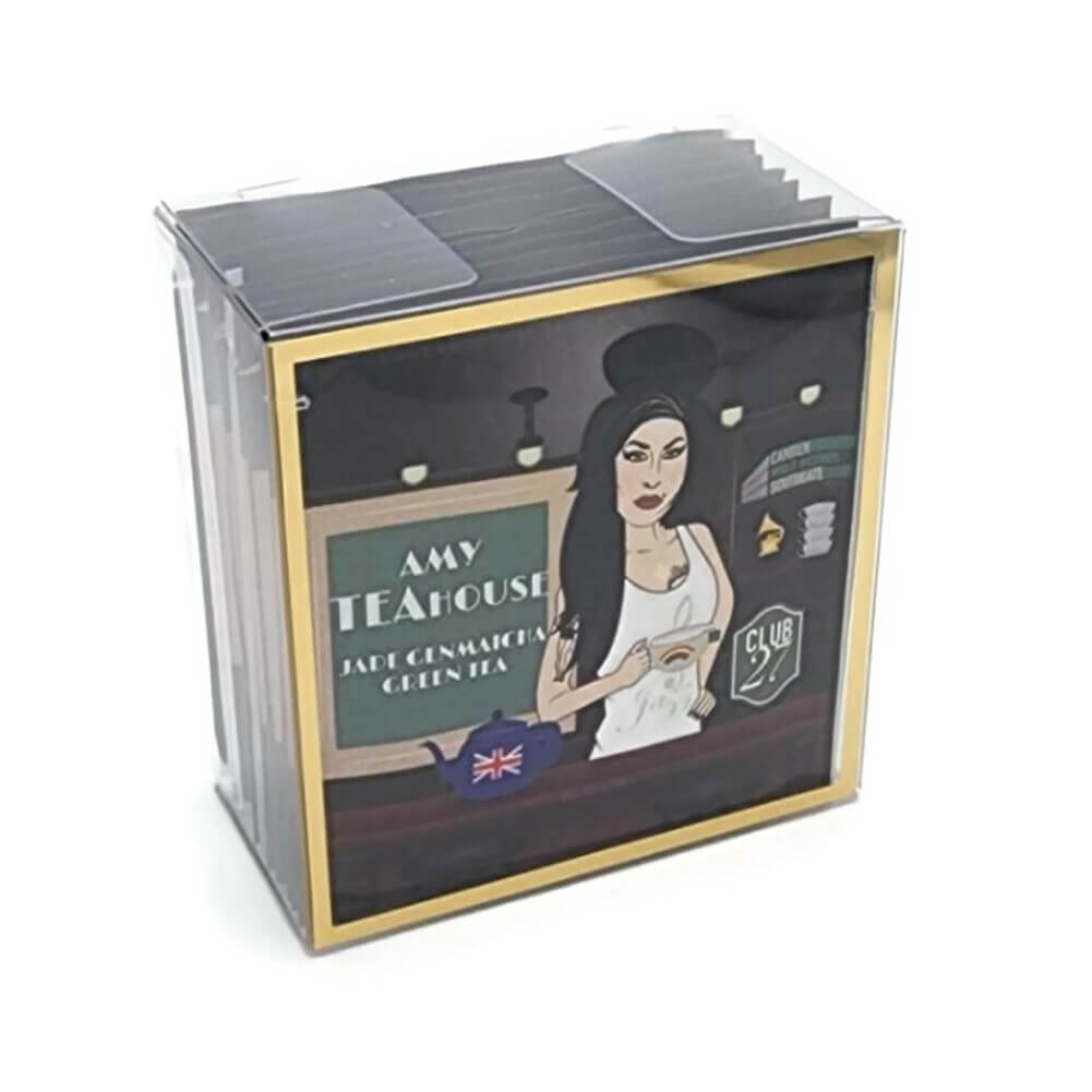 Amy TEAHouse Jade Genmaicha Green Tea — Smooth Energy & Mental Clarity | 10ct Aura & Wellness