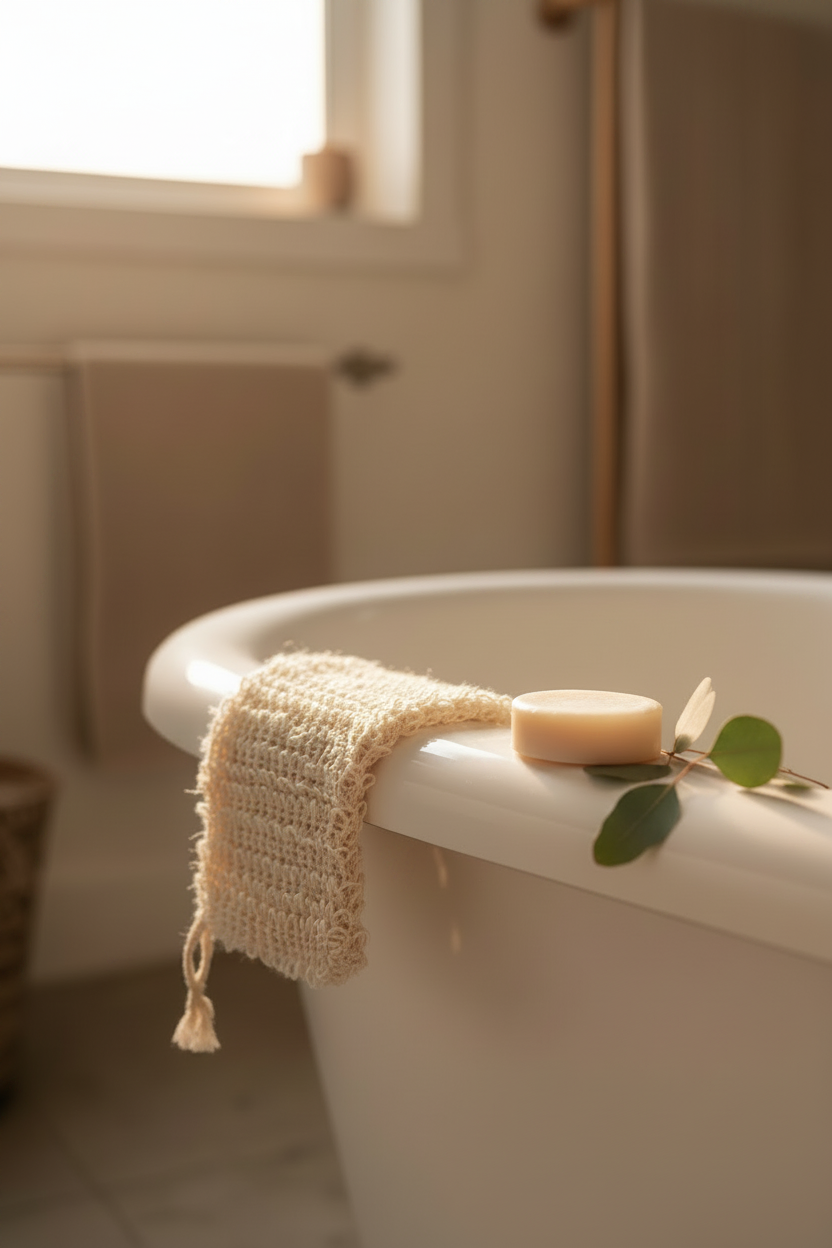 Sisal Soap Scrub Bag Aura & Wellness