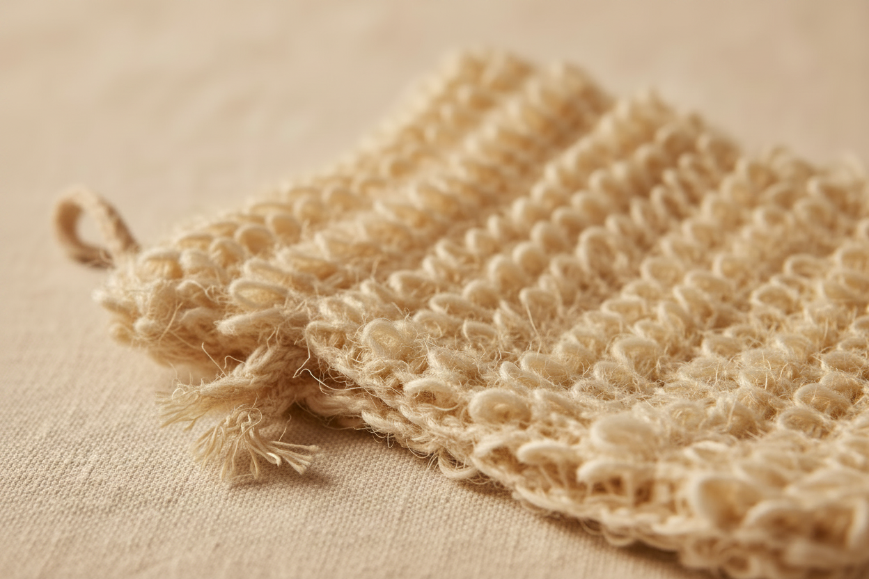 Sisal Soap Scrub Bag Aura & Wellness