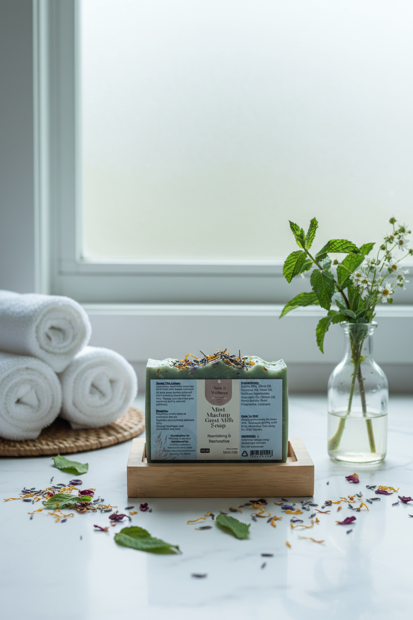 Spa Bathroom Setting