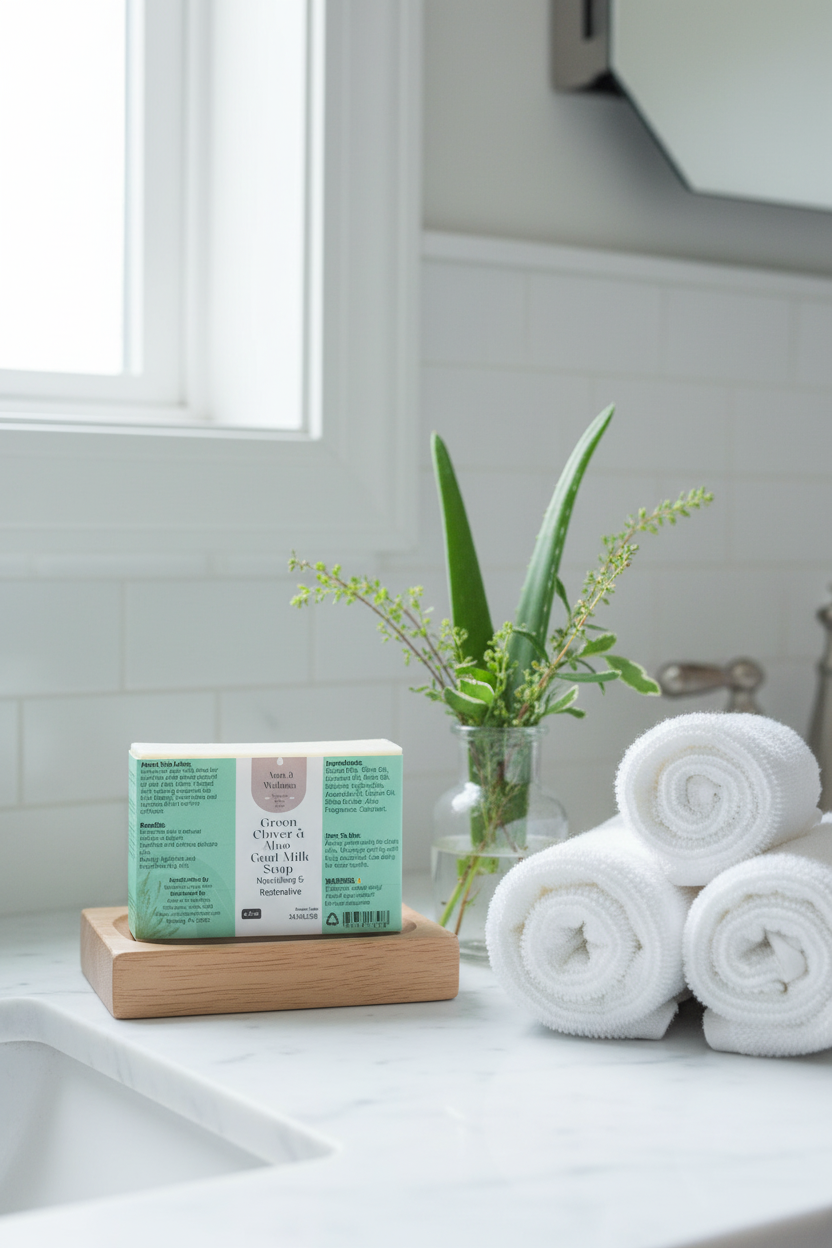 Spa Bathroom Setting