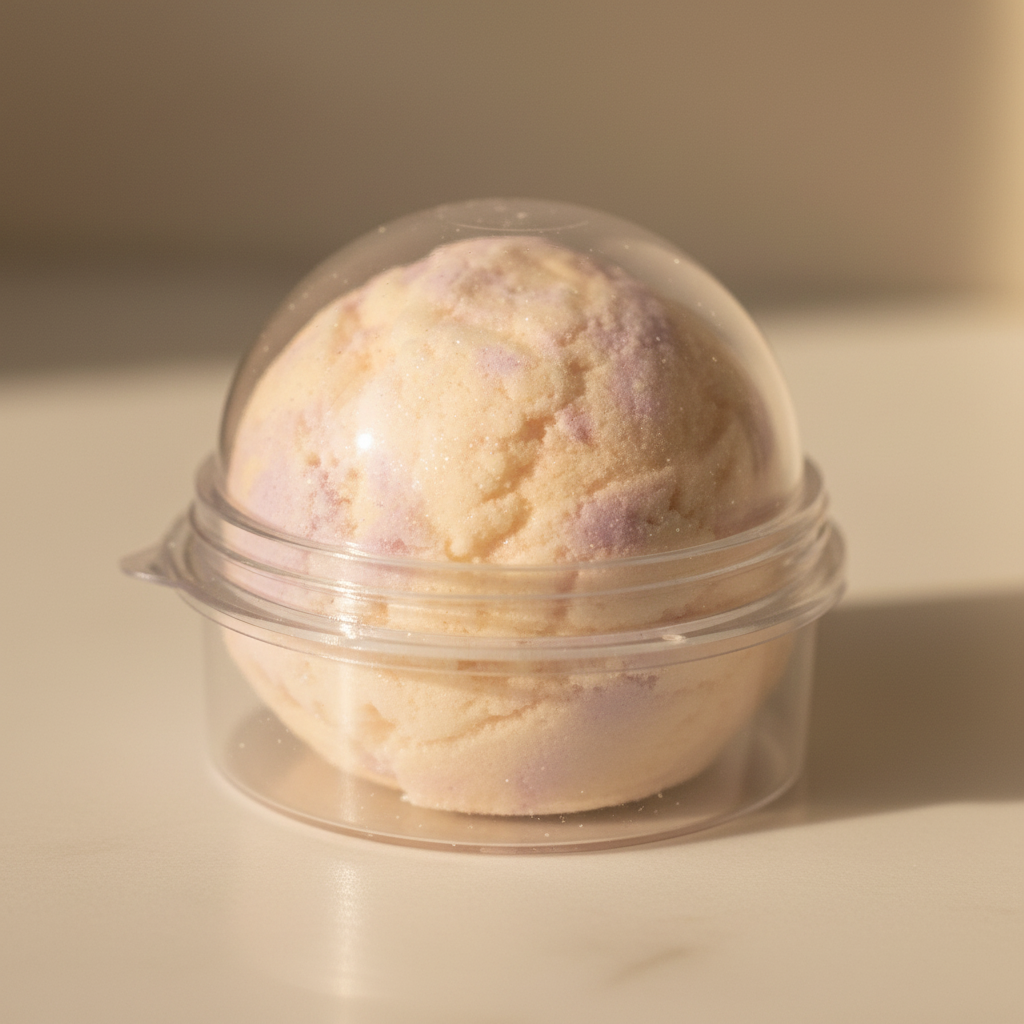 Texture Close-Up – Vanilla Bean Bath Truffle