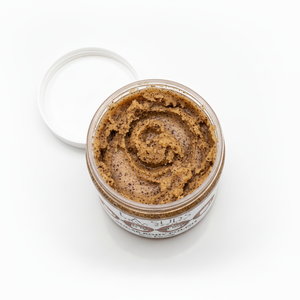 Top-Down Coffee Texture