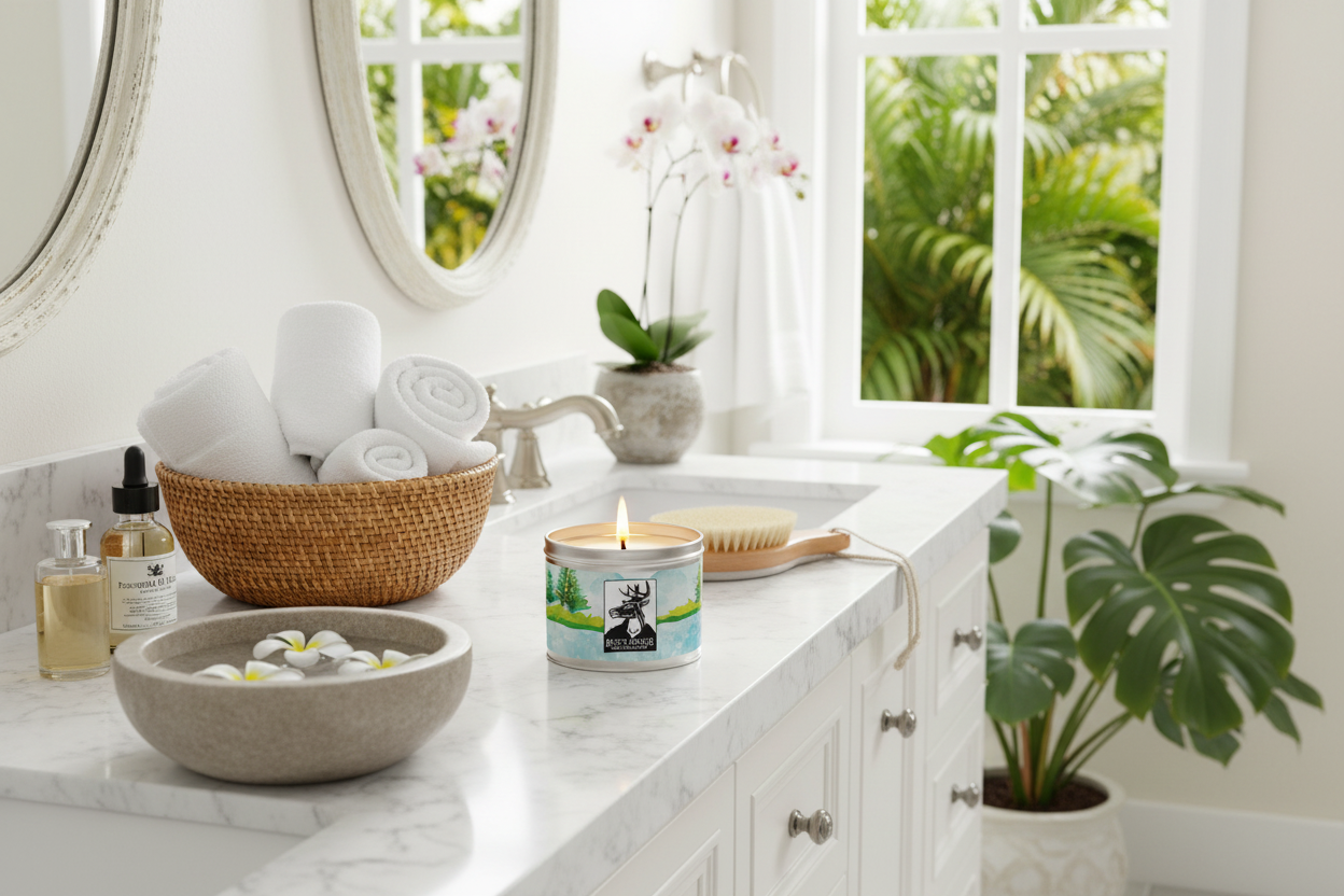 Tropical Spa Bathroom