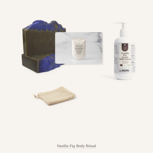 Vanilla Fig Body Ritual Bundle Aura & Wellness