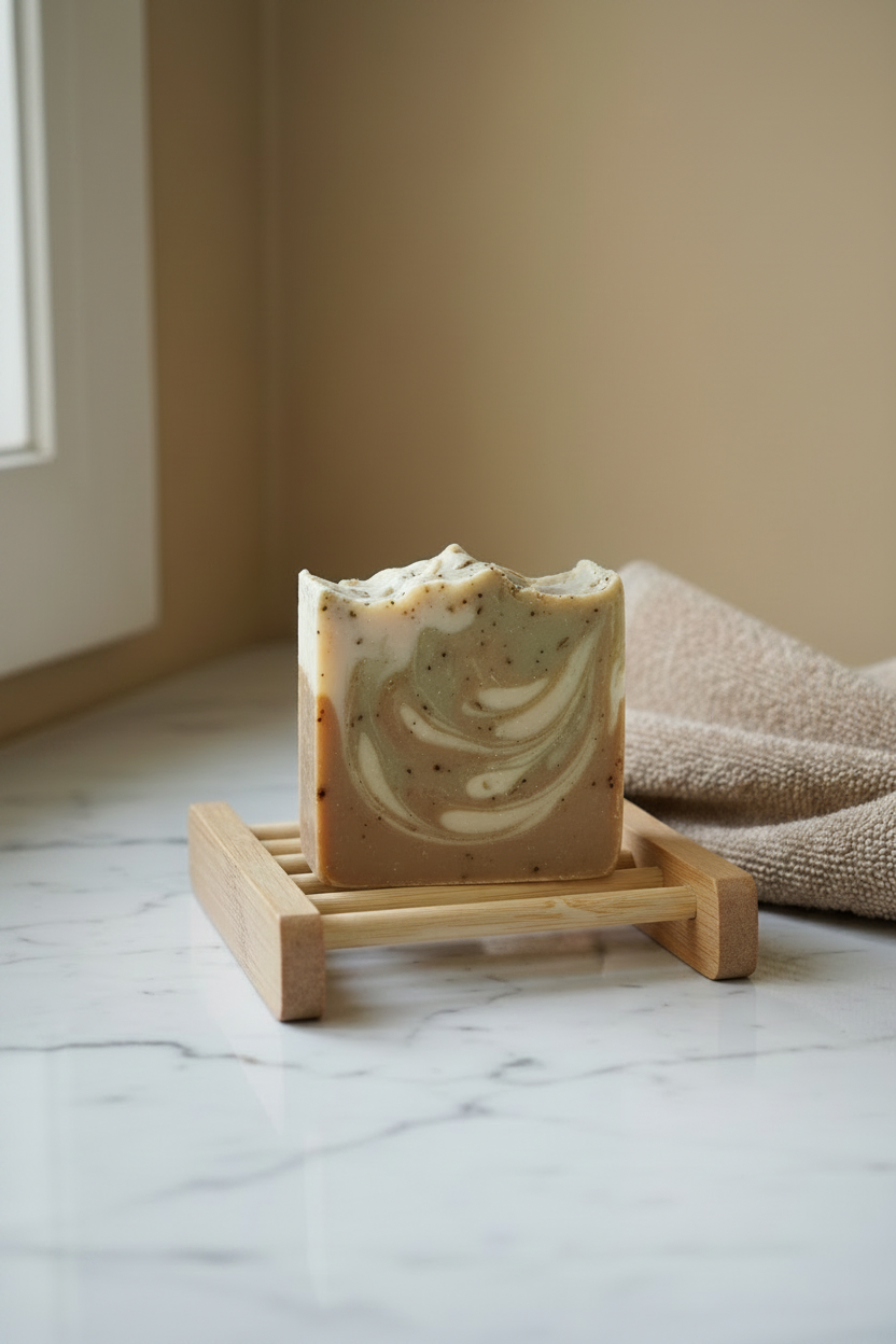 Bamboo Soap Dish Aura & Wellness